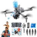KBDFA K11max Water Bomb Drone with Three Camera for Adults with Kids , 6.69 inch Width Drone ,Gray - Great Deal! - Great Deal!